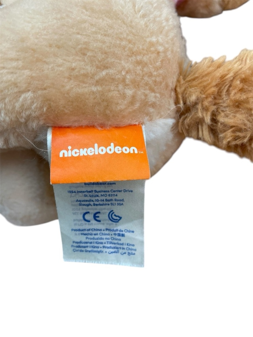 Build-A-Bear Plush Sky Paw Patrol Nickelodeon with Pink Collar Accent Plush - Picture 7 of 8